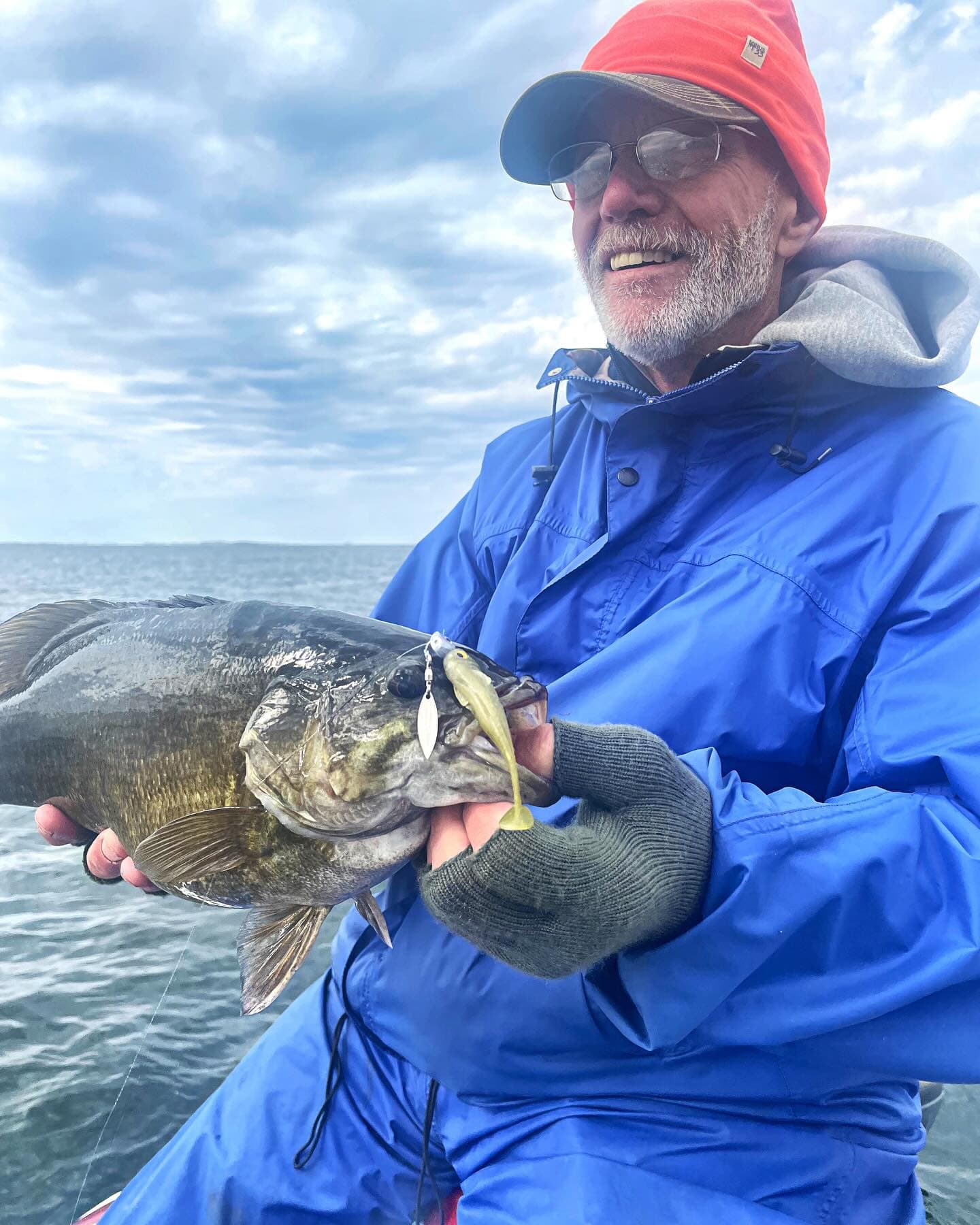 Fishing Guide Customer Smallmouth Bass