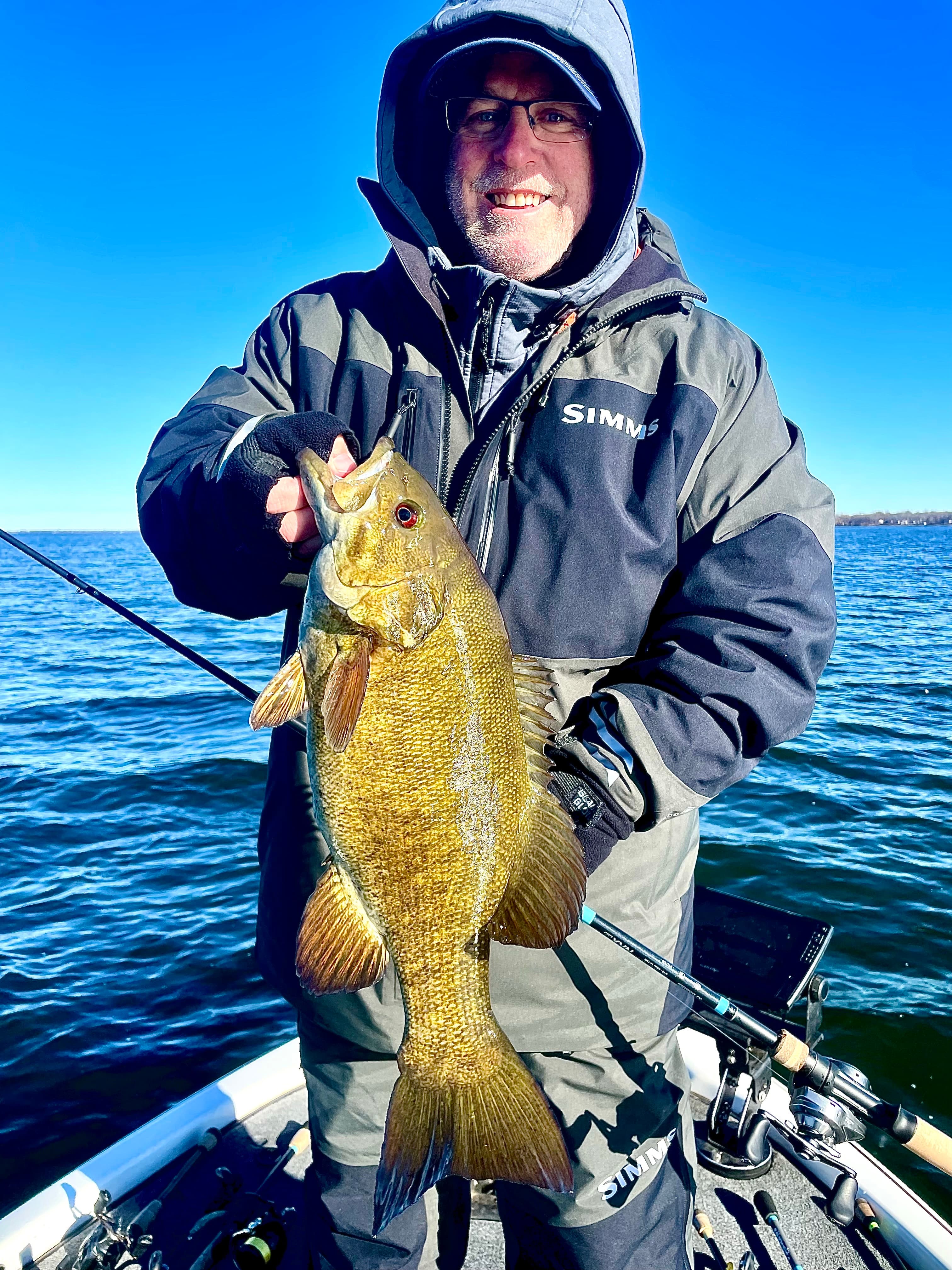 Fishing Guide Customer Smallmouth Bass