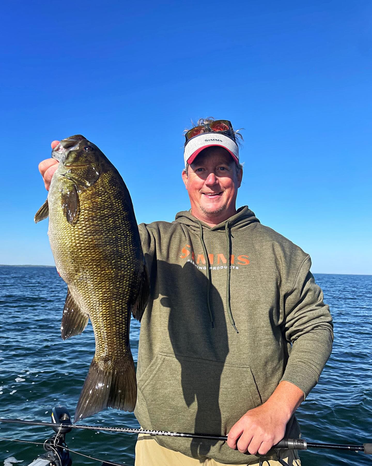 Fishing Guide Customer Smallmouth Bass